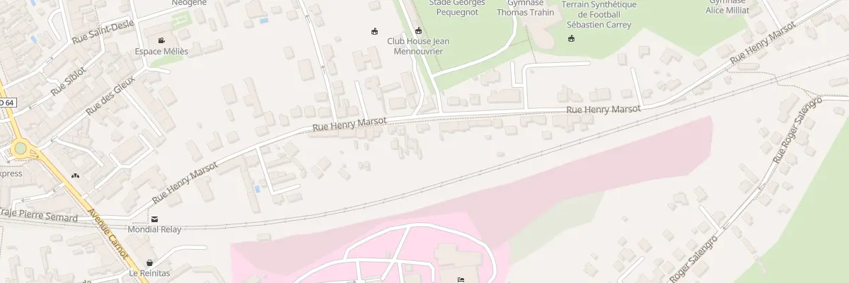 Plan du 38 Rue Henry Marsot à Lure