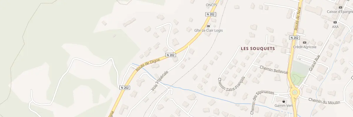 Plan du 7063 Rte de Digne à Saint-André-les-Alpes