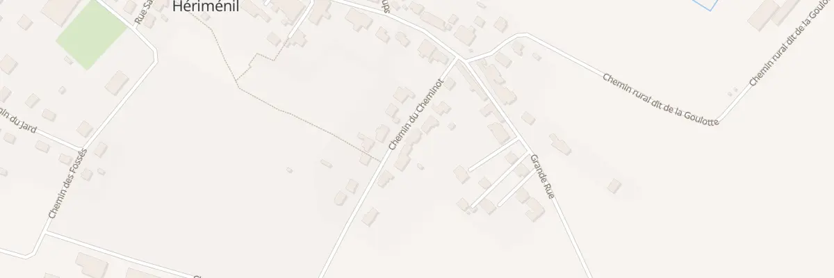 Plan du 6 Che du Cheminot à Hériménil