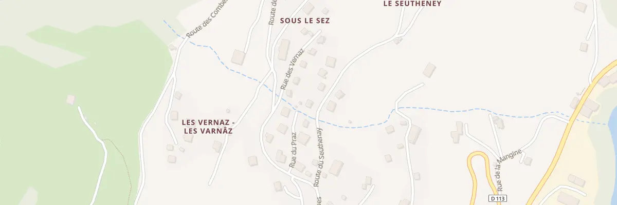 Plan du 5096 Les Vernaz à Saint-Nicolas-la-Chapelle