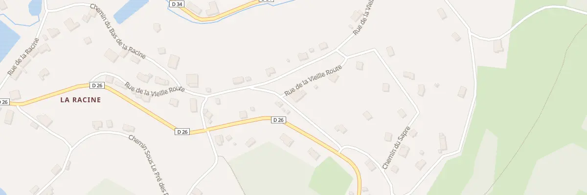 Plan du 14 Rue de la Vieille Route à Raon-aux-Bois