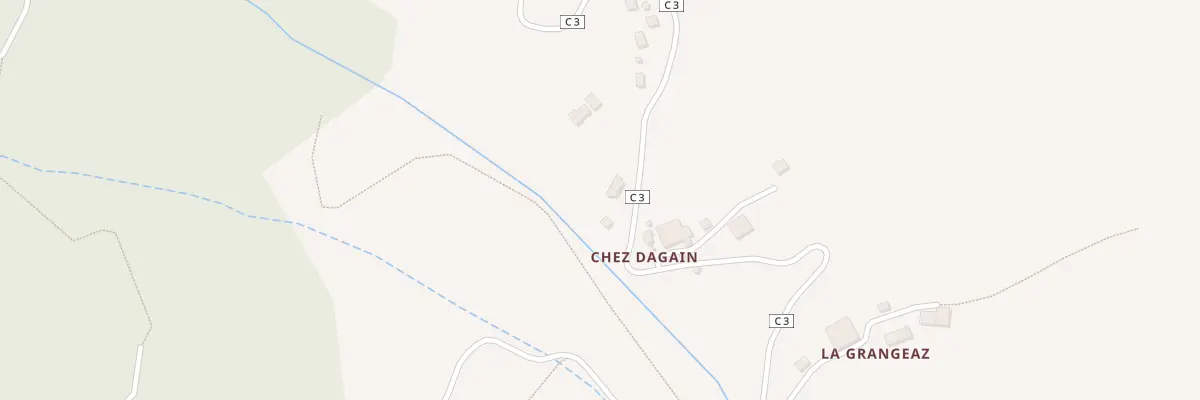 Plan du 1059 Rte de la Plagne à Lullin