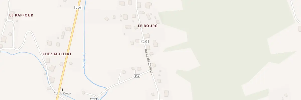 Plan du 651 Rte du Château à Mégevette