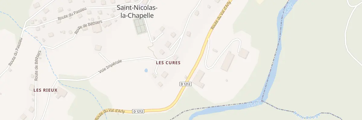 Plan du 5322 Les Cures à Saint-Nicolas-la-Chapelle