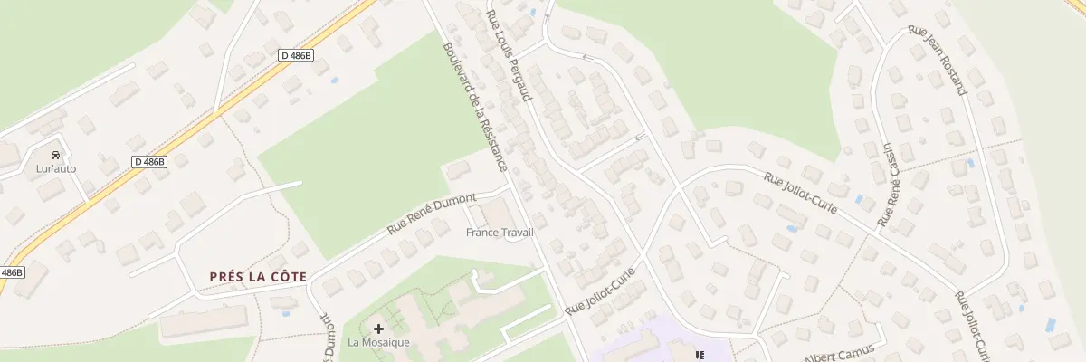 Plan du 15 Rue Louis Pergaud à Lure