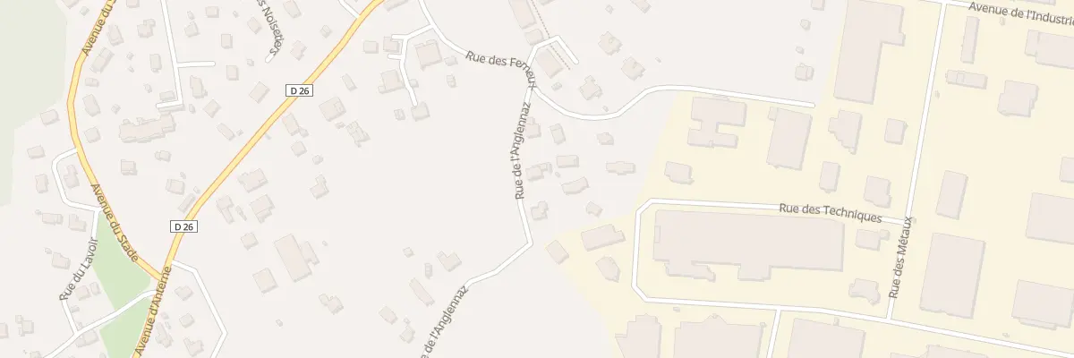 Plan du 85 Rue de l’Anglennaz à Arâches-la-Frasse