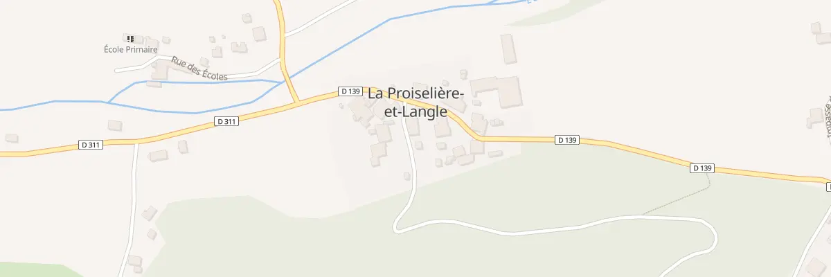 Plan du 1 Imp des Monts à La Proiselière-et-Langle