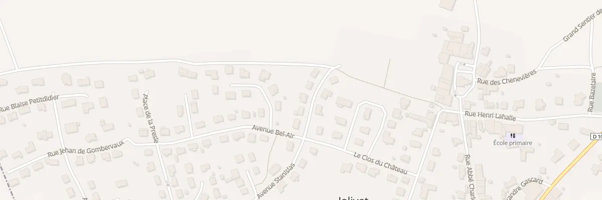 Plan du 11 Av Stanislas à Jolivet