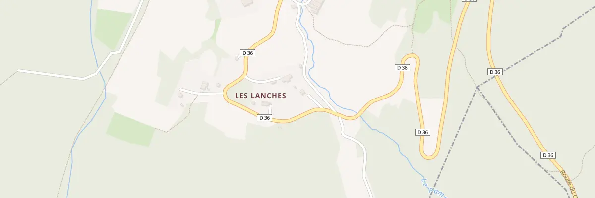 Plan du 4445 Rte du Col du Feu à Orcier