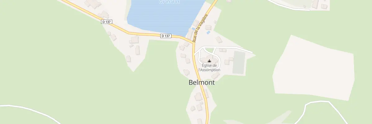 Plan du 11 Rue de la Mairie à Belmont