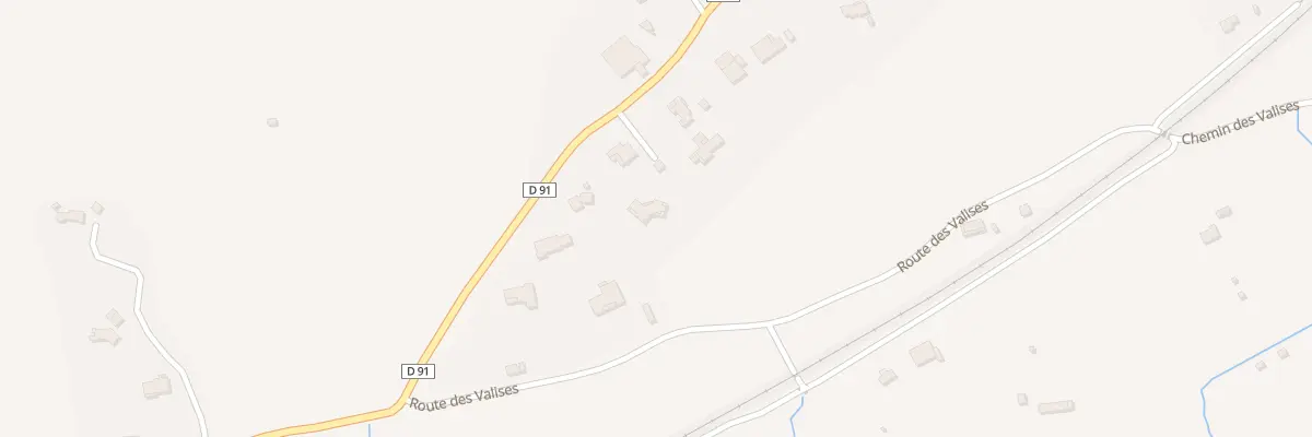 Plan du 297 Rte de Sainte Roseline aux Arcs