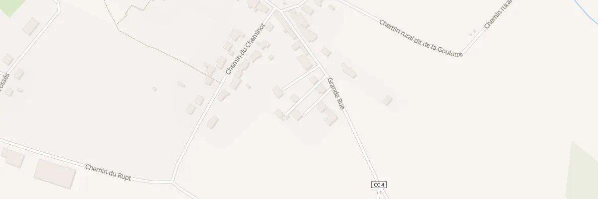 Plan du 73B Grande Rue à Hériménil