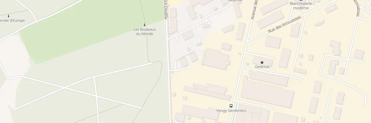 Plan du 85T Av de Saint-Disdille à Thonon-les-Bains