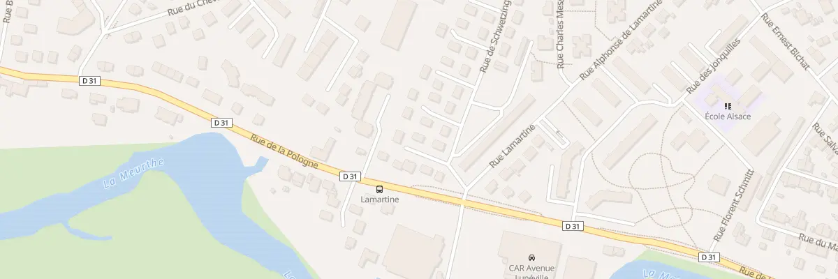 Plan du 72 Rue de Schwetzingen à Lunéville