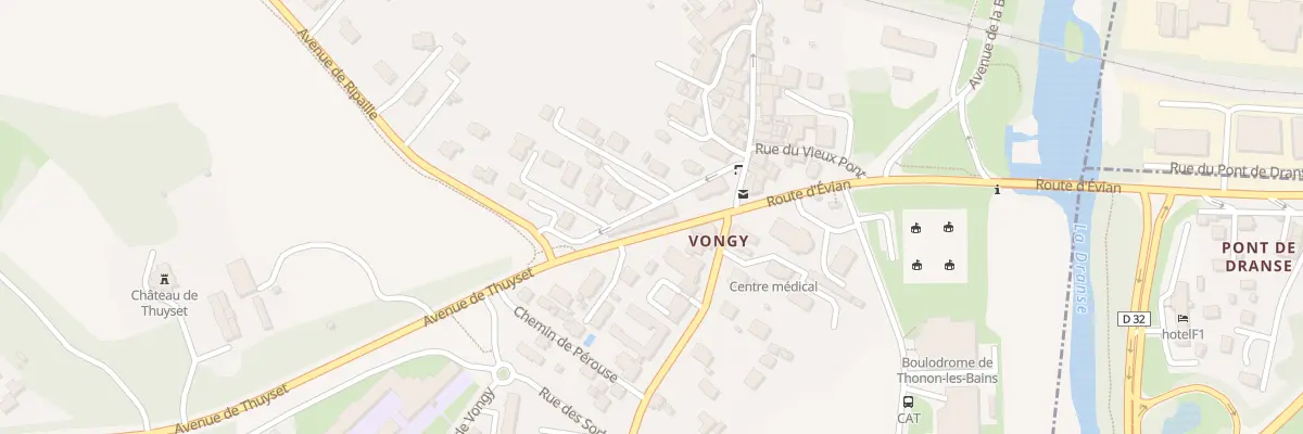 Plan du 5 Rue du Vieux Pont à Thonon-les-Bains