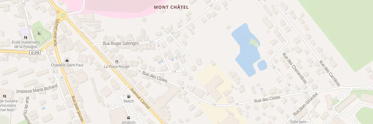 Plan du 6 Rue Eugene Fuerxer à Lure