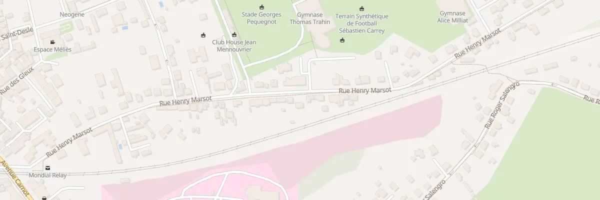 Plan du 50 Rue Henry Marsot à Lure
