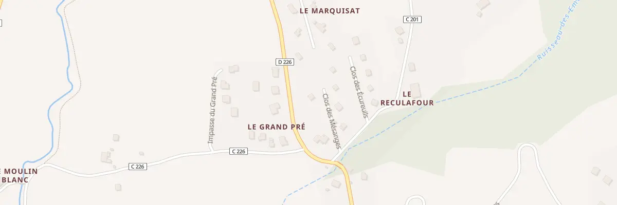 Plan du 107 Clos des Mésanges à Mégevette