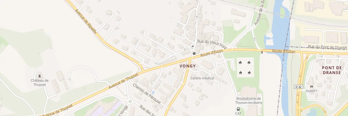 Plan du 7 Rue du Vieux Pont à Thonon-les-Bains