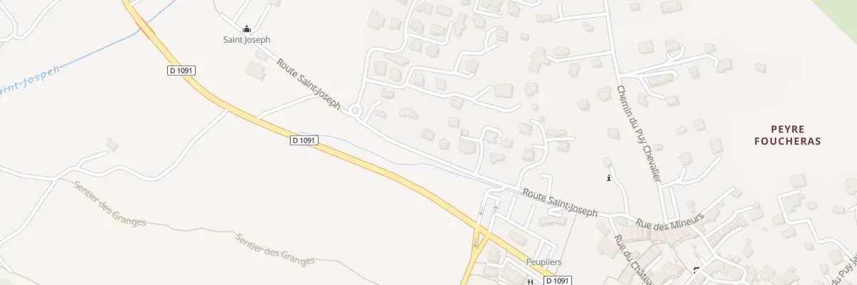 Plan du 294 Rte de Saint Joseph au Monêtier-les-Bains