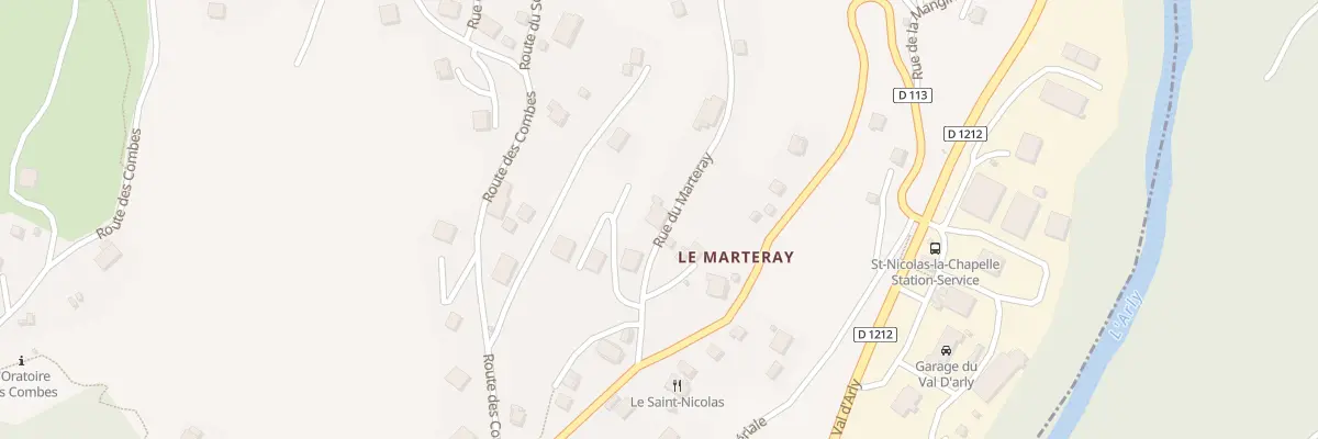 Plan du 107 Rue du Marteray à Saint-Nicolas-la-Chapelle