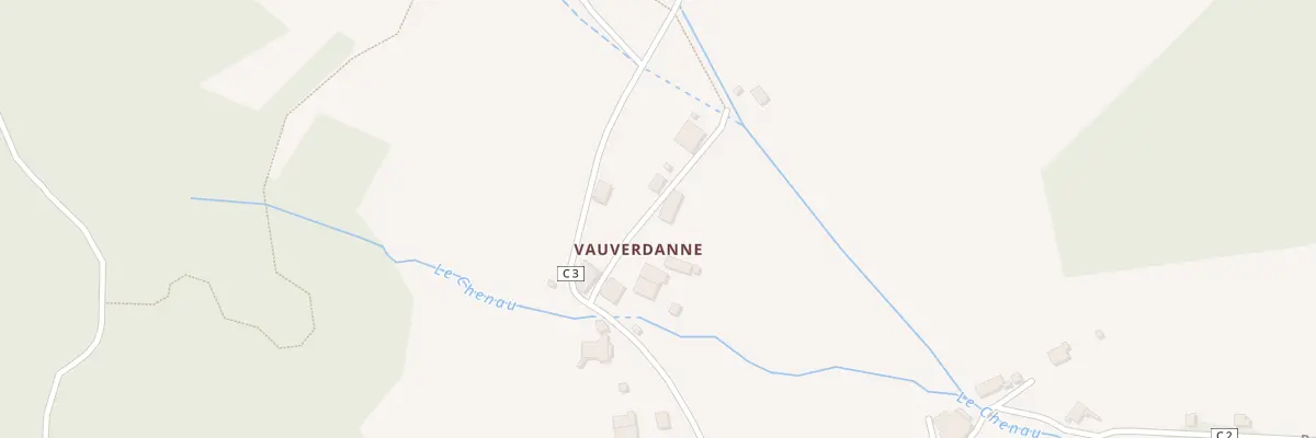 Plan du 80 Che en Chaudet à Lullin
