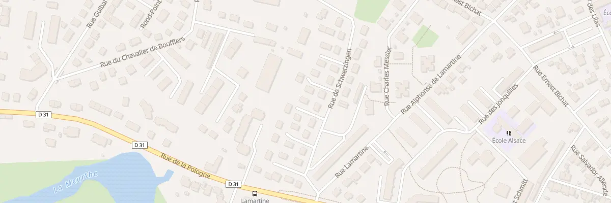 Plan du 48 Rue de Schwetzingen à Lunéville