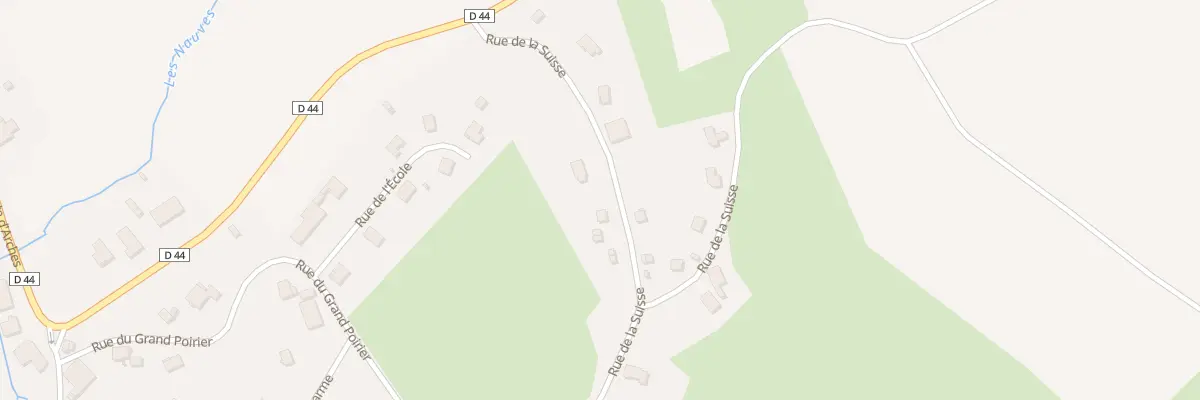 Plan du 196 Rue de la Suisse à Hadol