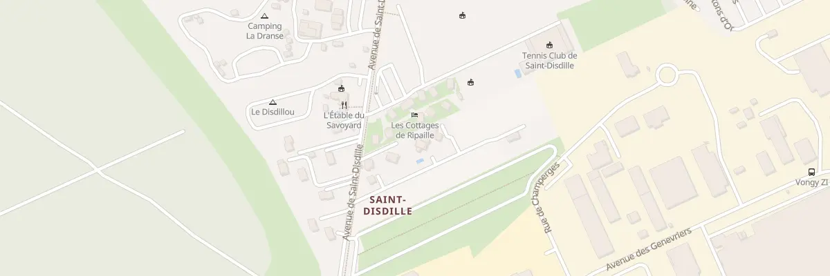 Plan du 105 Av de Saint-Disdille à Thonon-les-Bains
