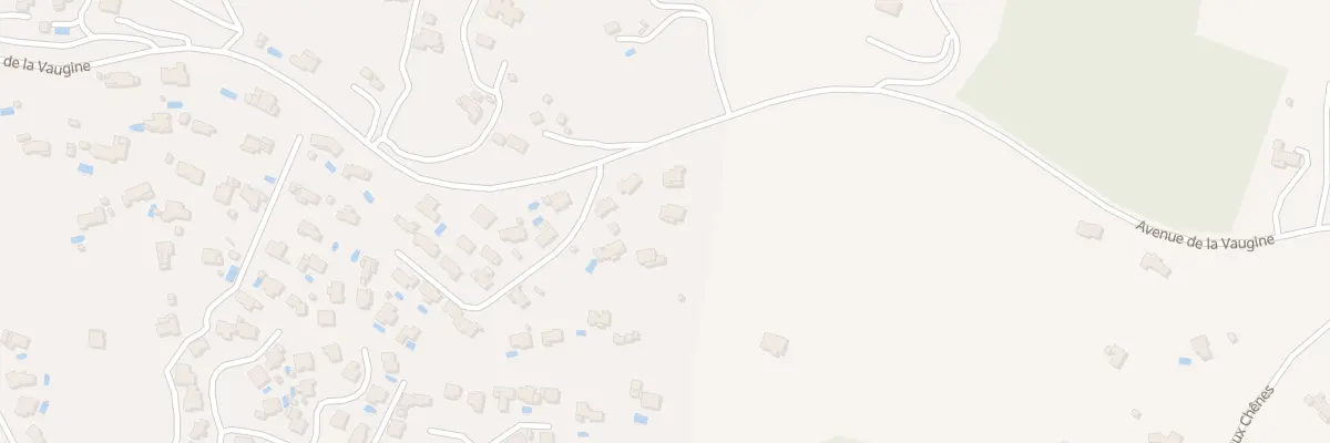 Plan du 1478 Av de la Vaugine à Draguignan