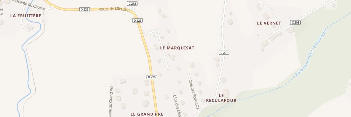 Plan du 186 Clos des Mélèzes à Mégevette