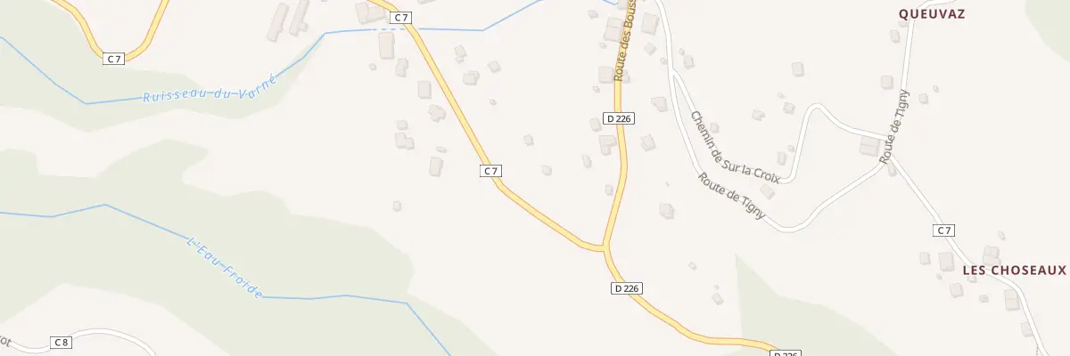 Plan du 1275 Rte du Pont de la Tourne à Onnion