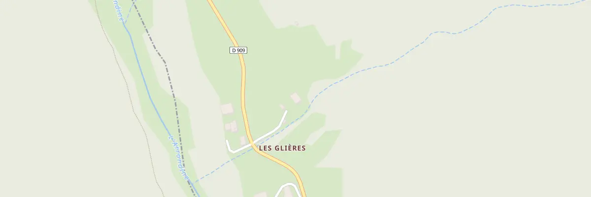 Plan du 3830 Rte des Aravis à Flumet