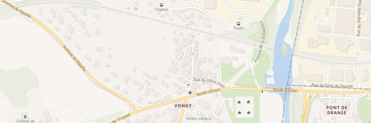 Plan du 15B Rue des Prés de Vongy à Thonon-les-Bains