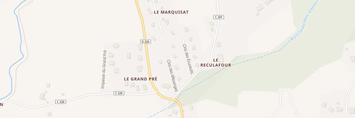 Plan du 98 Clos des Mésanges à Mégevette