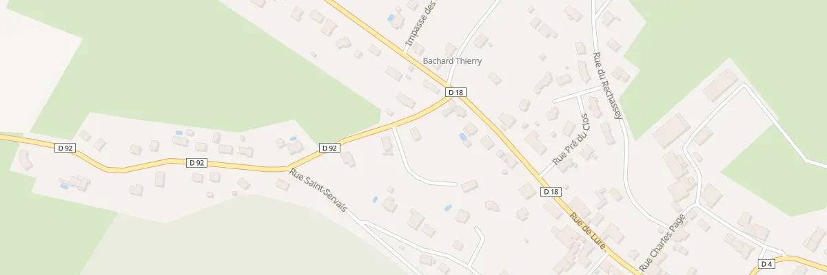 Plan du 1 Rue de Gouhenans à Athesans-Étroitefontaine