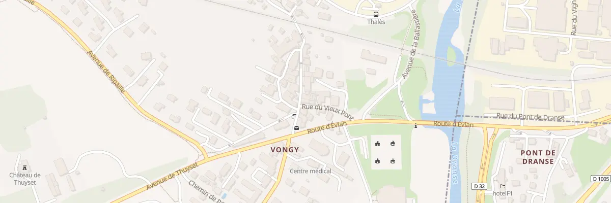 Plan du 18 Rue du Vieux Pont à Thonon-les-Bains