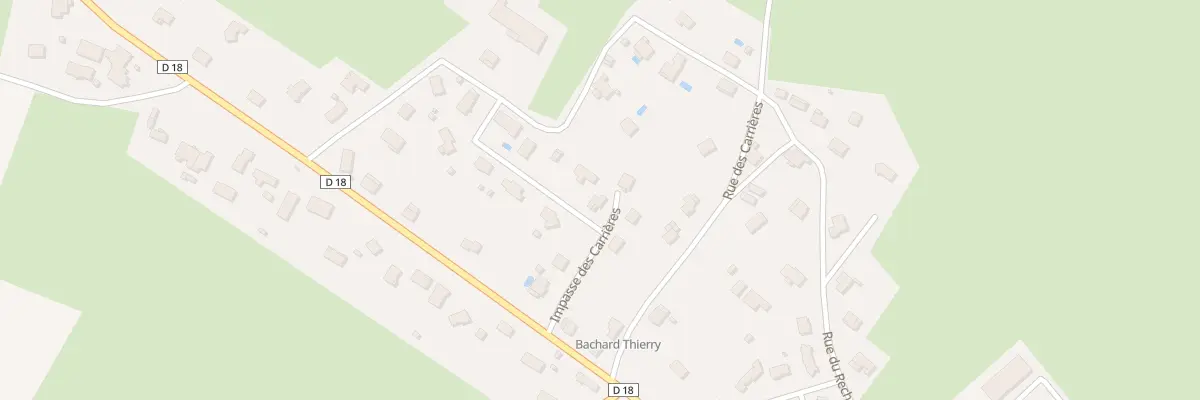 Plan du 7 Imp des Carrières à Athesans-Étroitefontaine