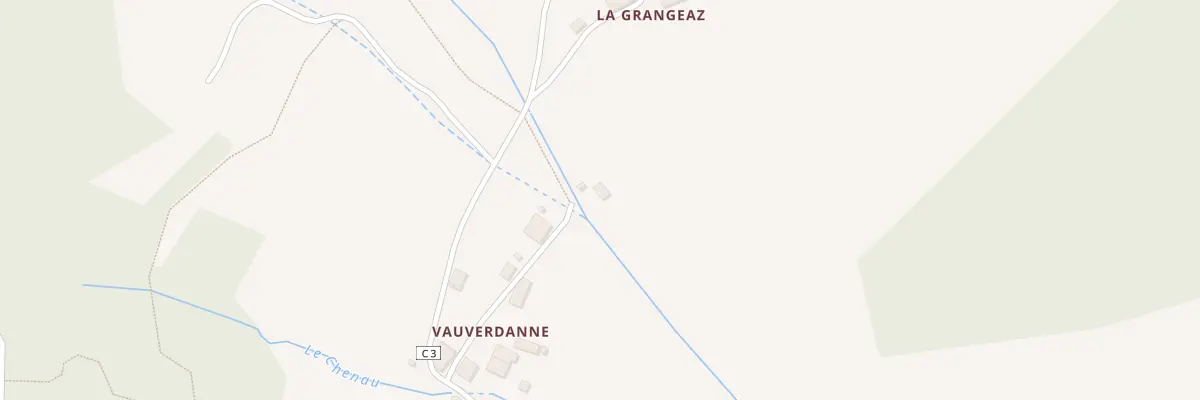 Plan du 5158 Les Courbes à Lullin