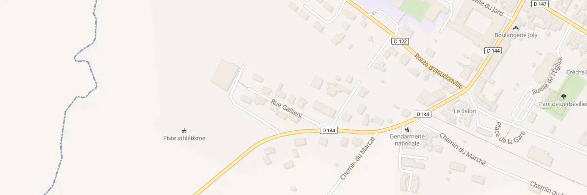 Plan du 4 Rue Gallieni à Pont-à-Mousson