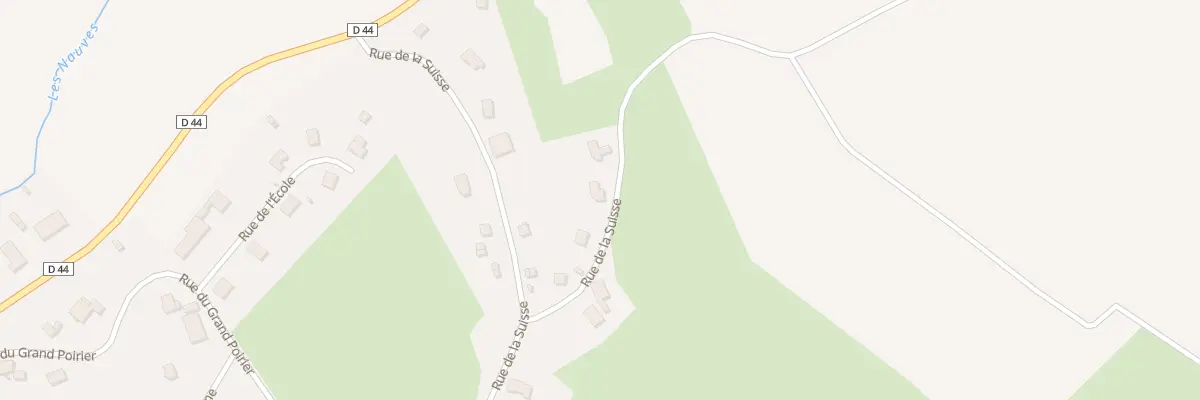 Plan du 195 Rue de la Suisse à Hadol
