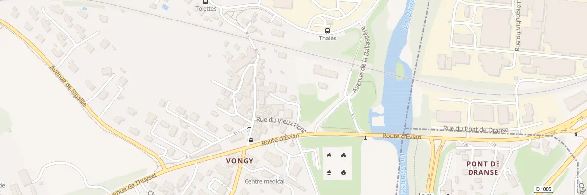 Plan du 30 Rue du Vieux Pont à Thonon-les-Bains