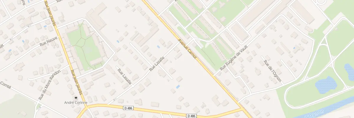 Plan du 108B Av Carnot à Lure