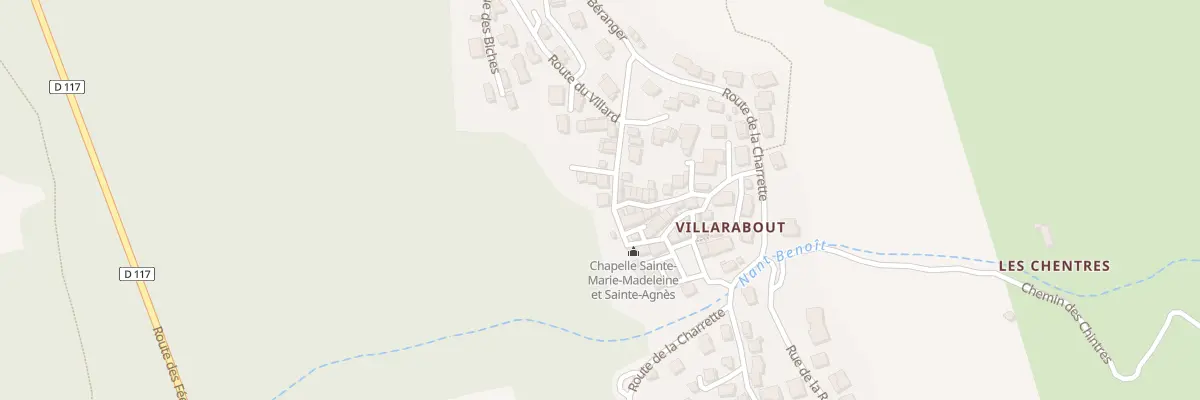 Plan du 6169 Villarabout aux Belleville
