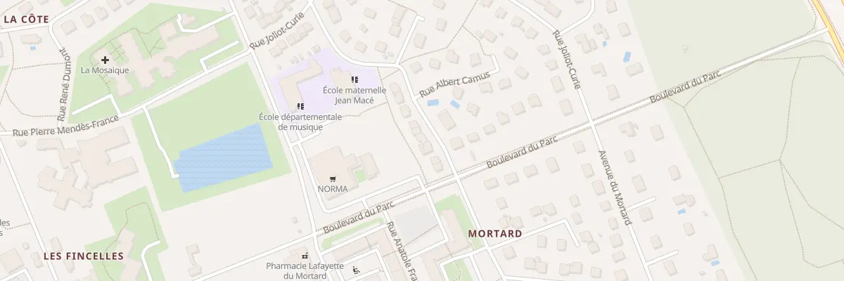Plan du 7 Rue Doc Bertrand à Lure