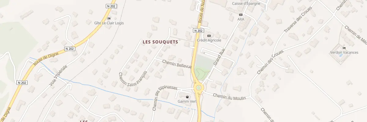 Plan du 5273 Les Souquets à Saint-André-les-Alpes