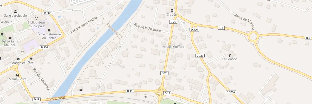 Plan du 131 Av du Vieux Pont à Marignier