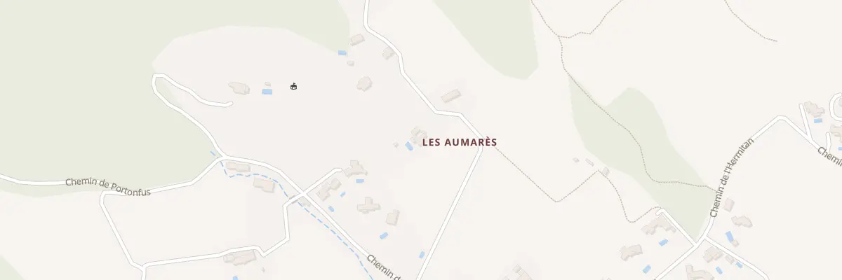 Plan du 224 Che de Portonfus à Cogolin