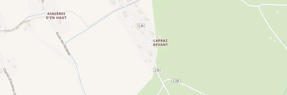 Plan du 469 Rte de Lapraz à Mieussy