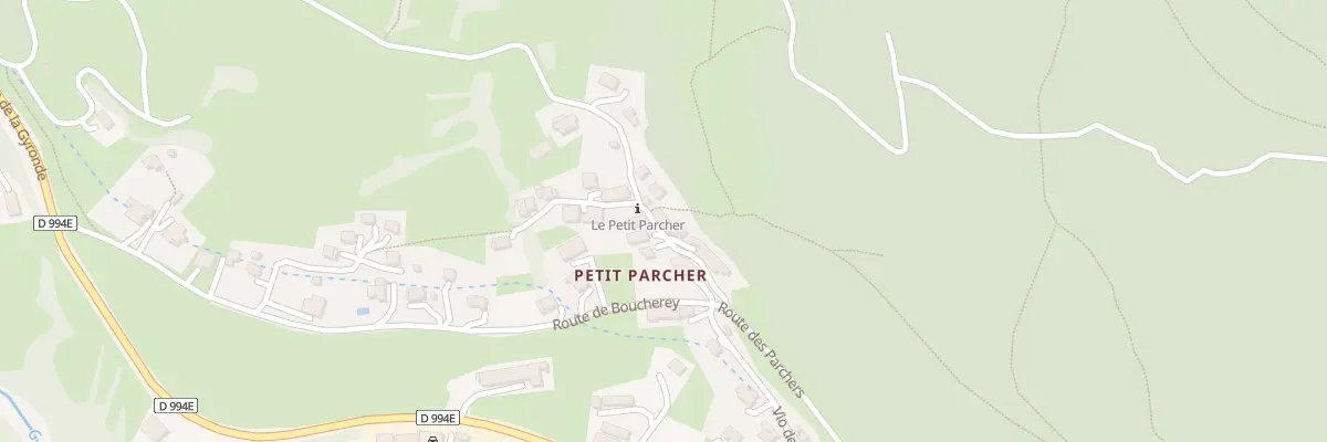 Plan du 92 Che de la Champarie à Vallouise-Pelvoux